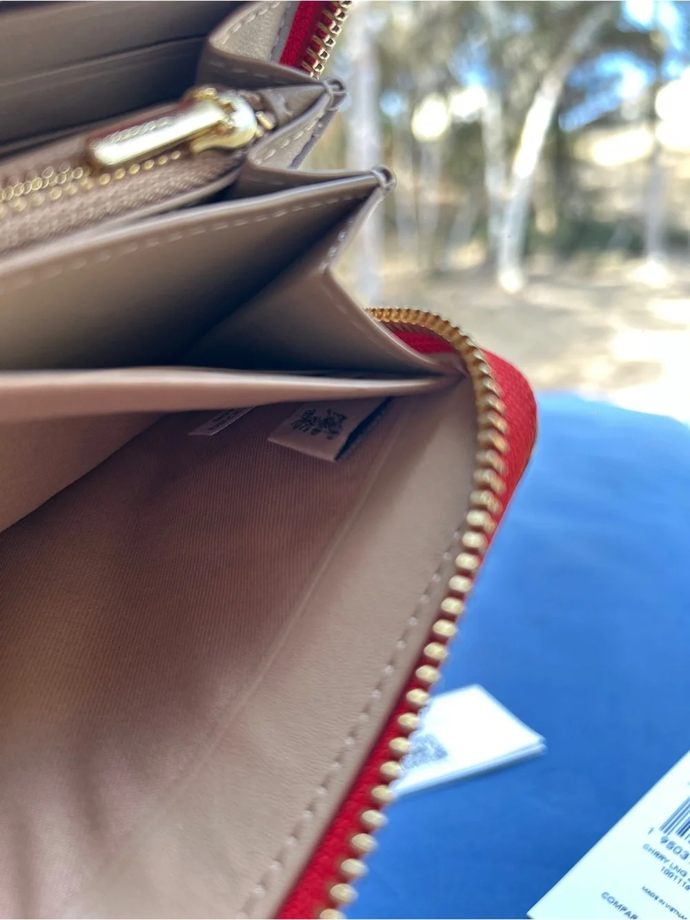 Coach cherry 🍒 wallet